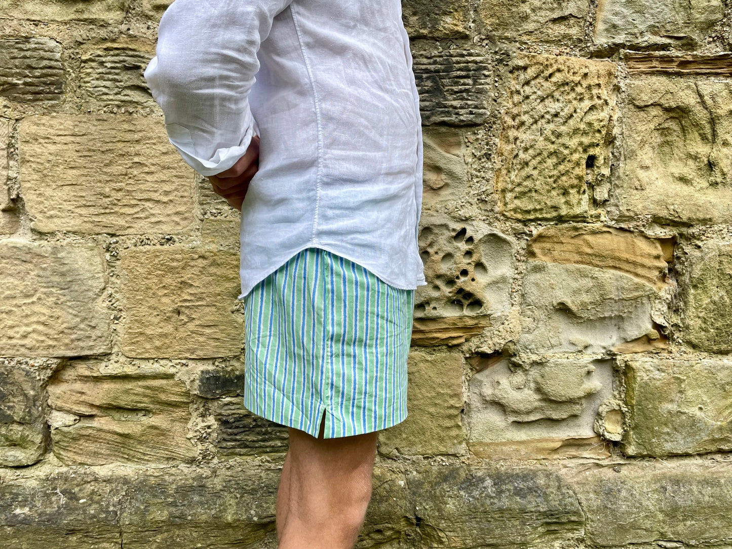 Green 'Boxer' Shorts