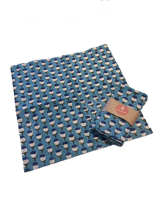 Napkin Set Blue
