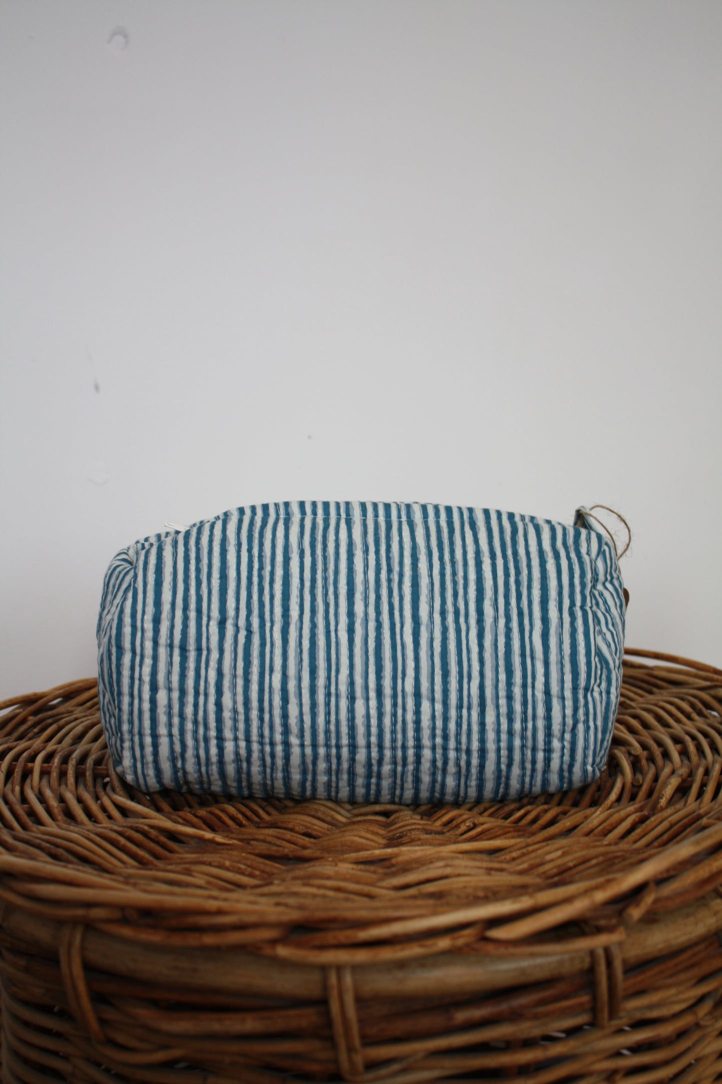 Blue Stripe Washbag