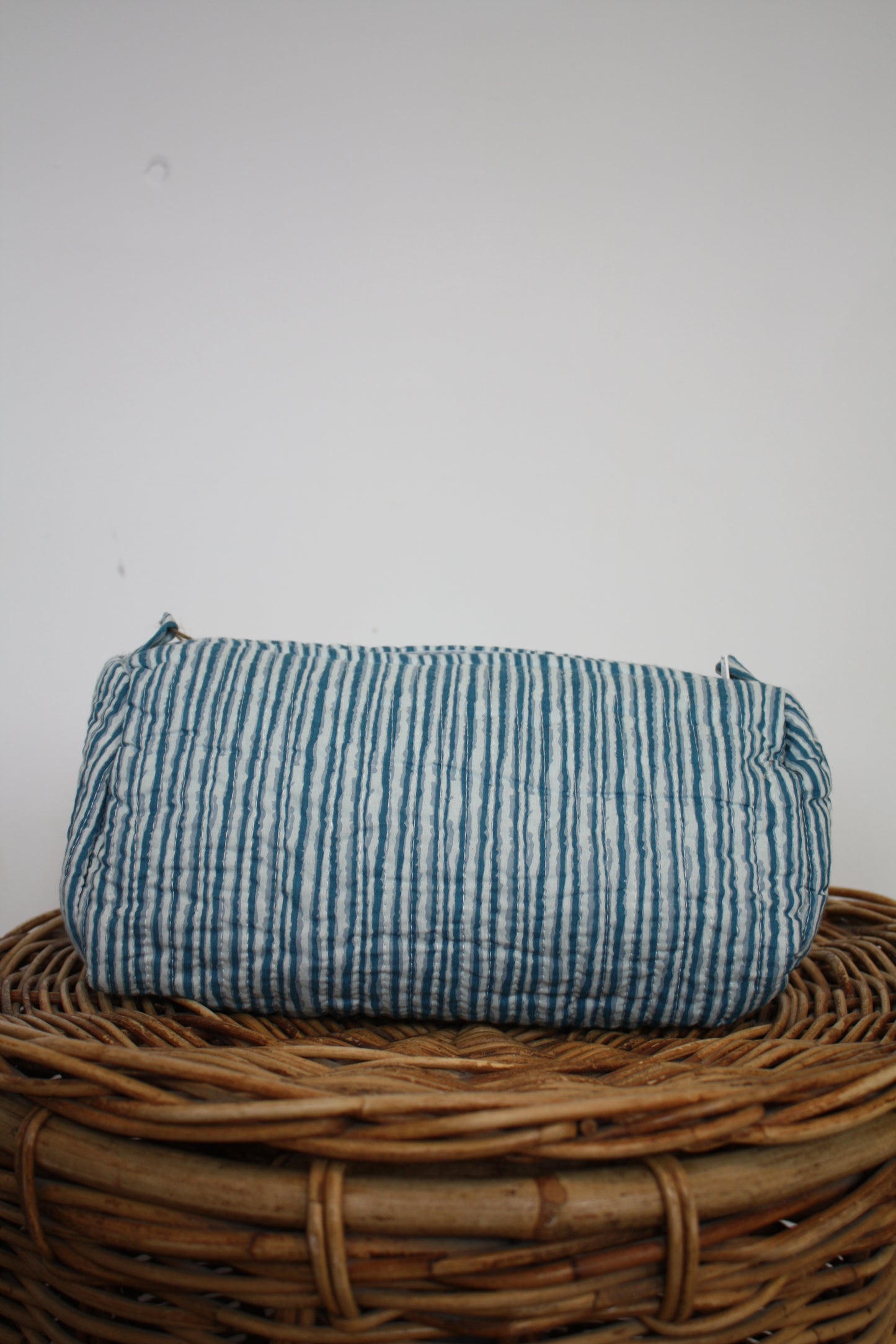 Blue Stripe Washbag
