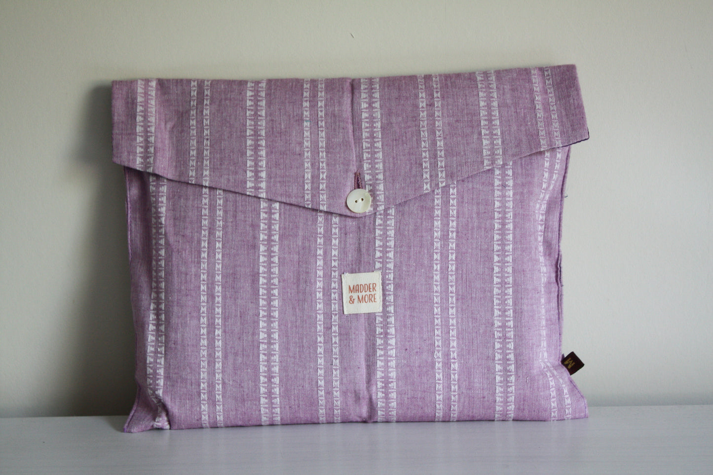 Lilac Handloom Long Pyjama Set