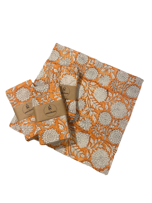 Napkin Set Orange