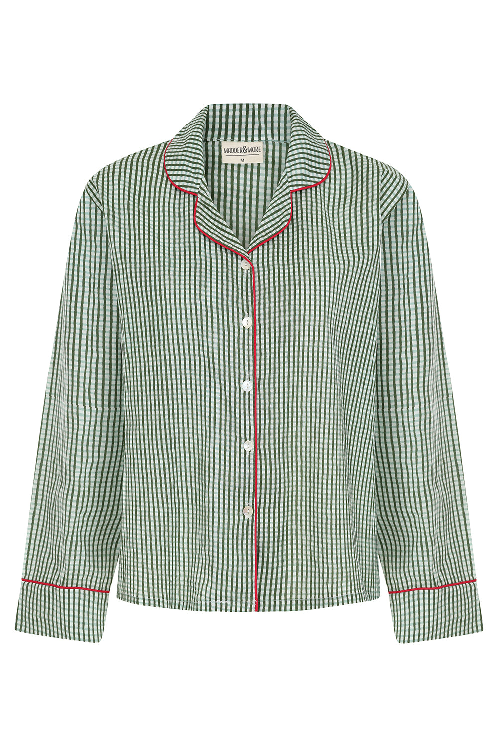 Green Gingham Short Pyjama Set