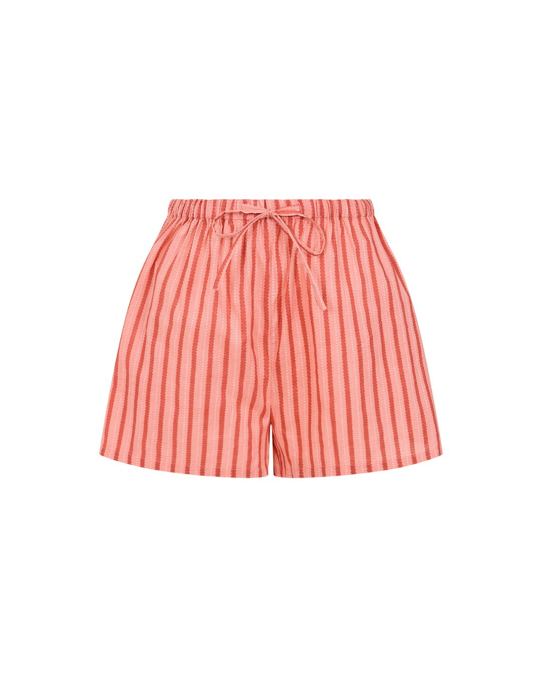 Pink Stripe Short Pyjama Set