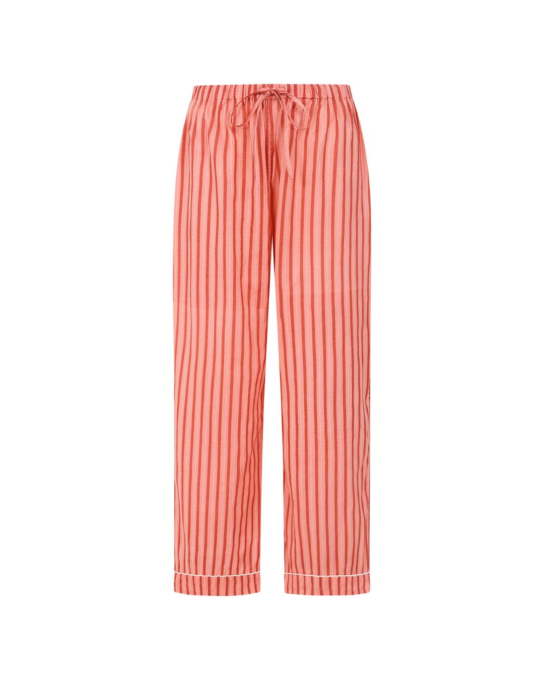 Pink Stripe Long Pyjama Set