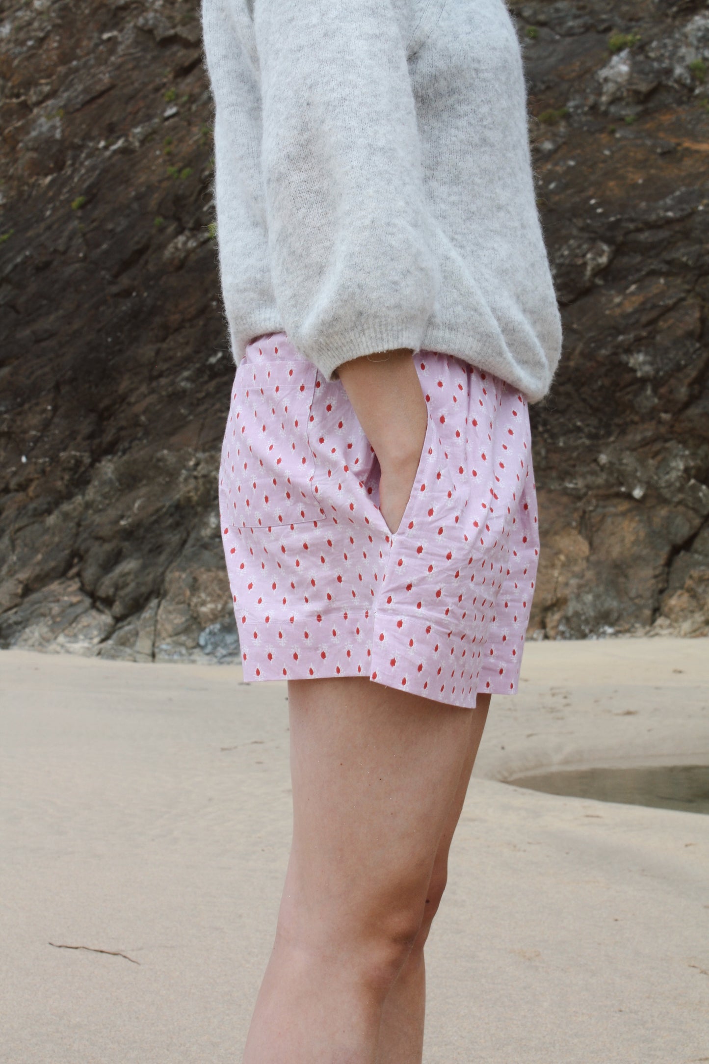 Pink 'Boxer' Shorts