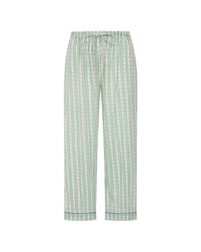 Green Stripe Trousers