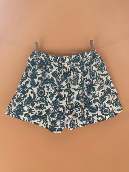 Bombay Blue Pyjama Shorts