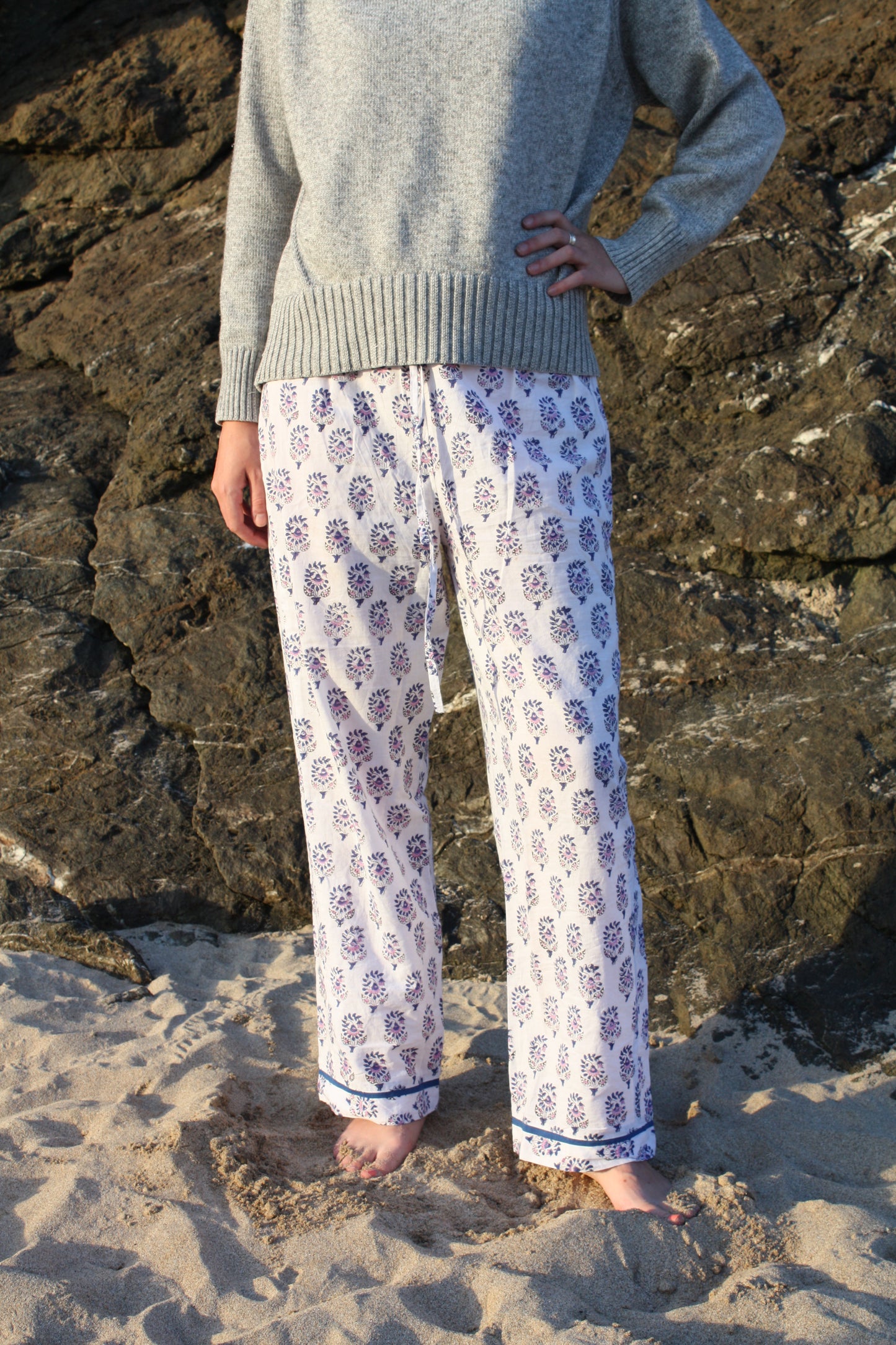 Lilac Bloom Trousers