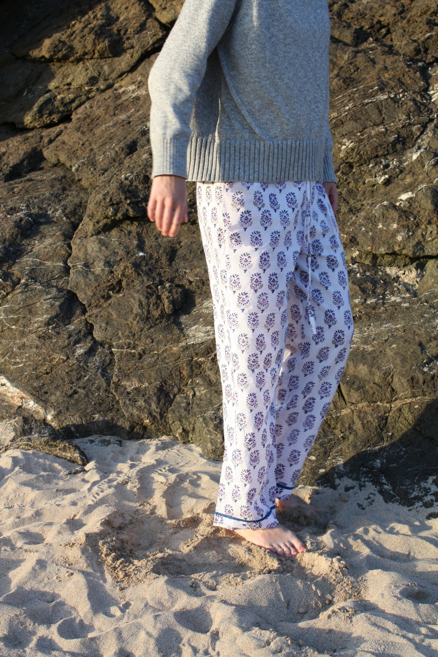 Lilac Bloom Trousers