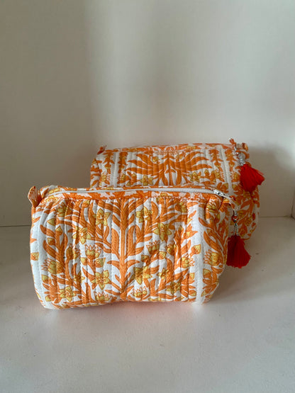Orange Washbag