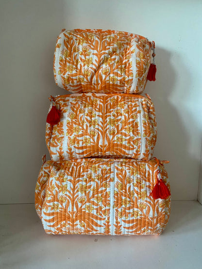 Orange Washbag