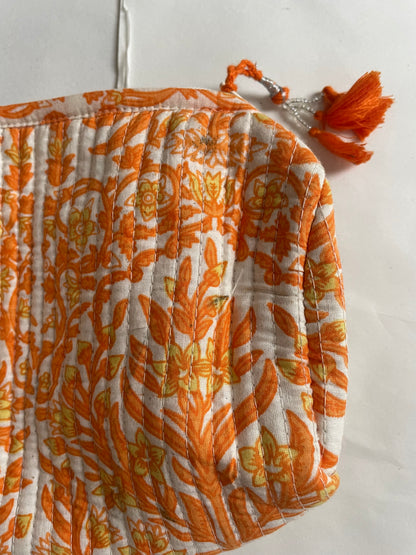 Zero Waste Orange Washbag (Small)