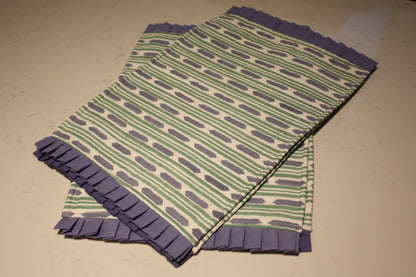 Green & Blue Geometric Placemats
