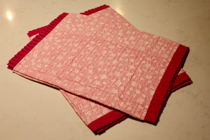 Pink Floral Placemats