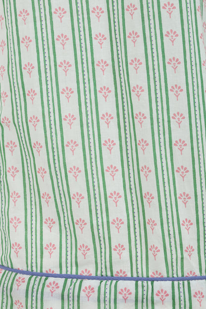 Green Stripe Trousers