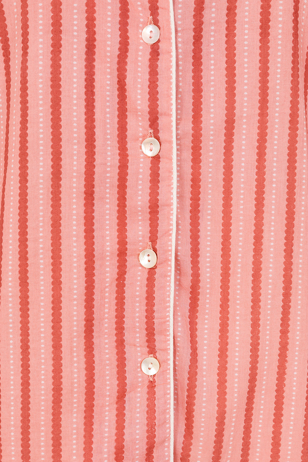 Pink Stripe Short Pyjama Set