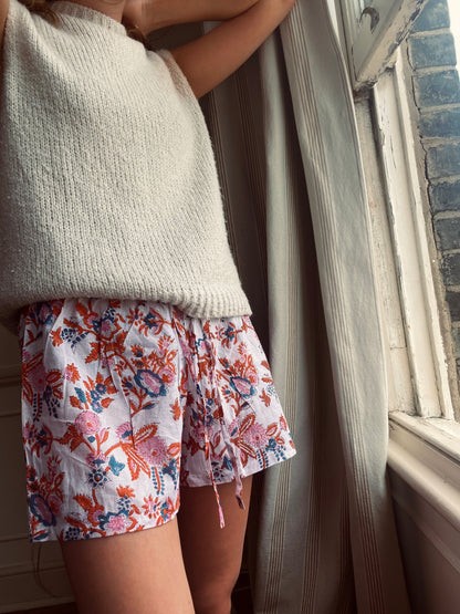 Fuchsia Bloom Shorts