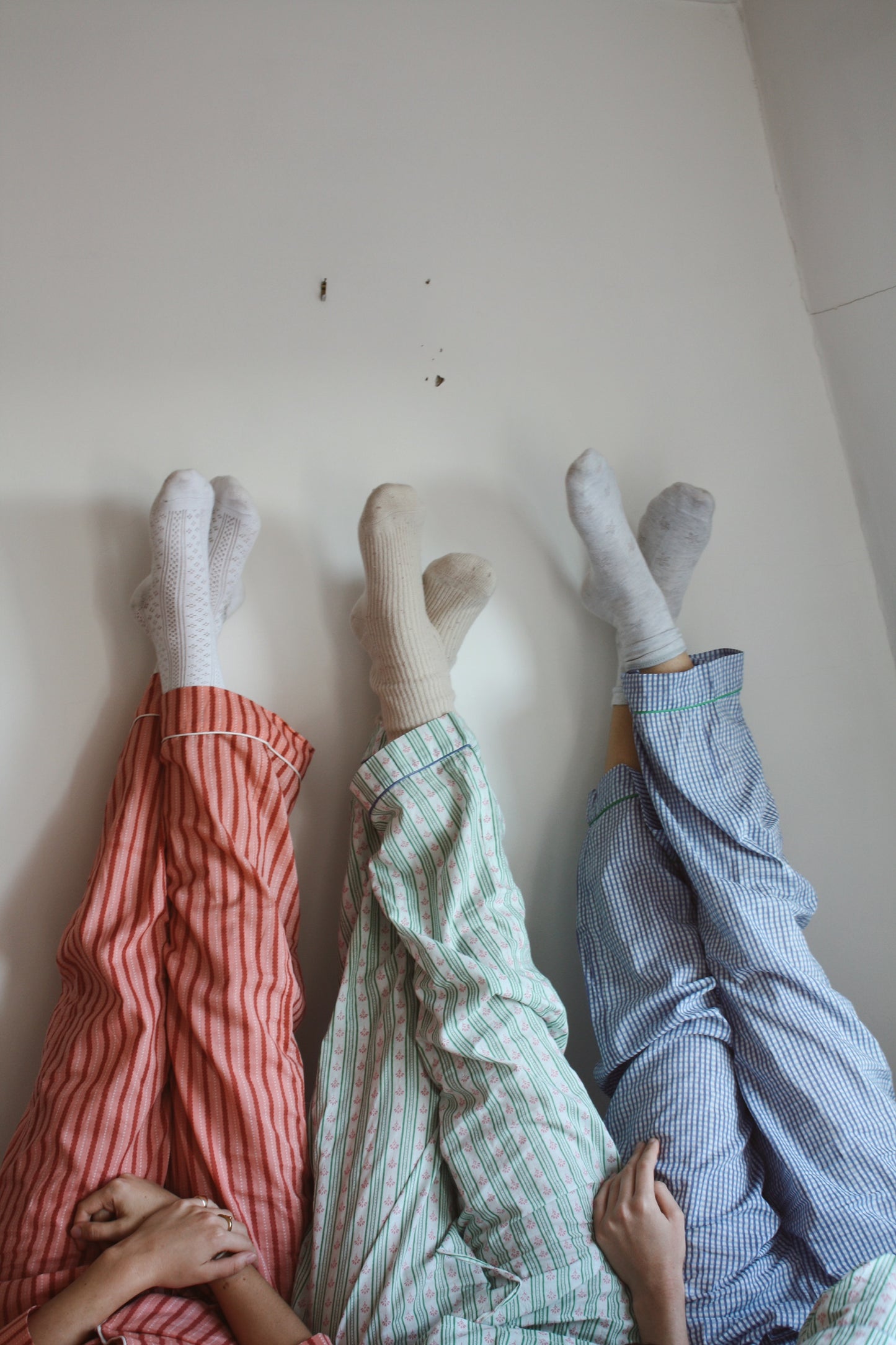 Green Stripe Trousers