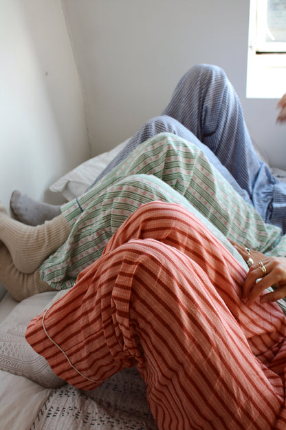 Pink Stripe Trousers